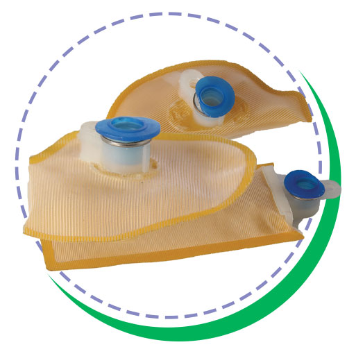 Fuel pump strainer